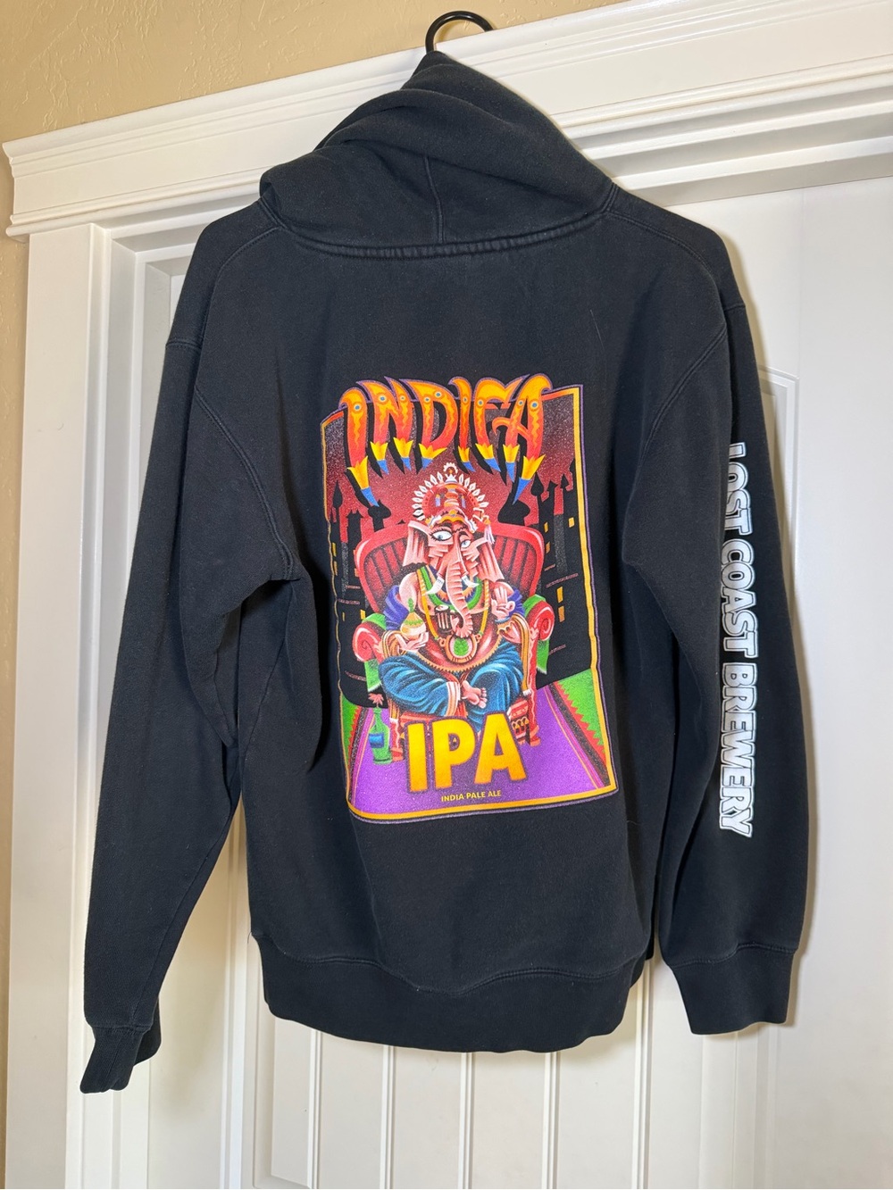 Indica IPA Graphic Hoodie - Black
